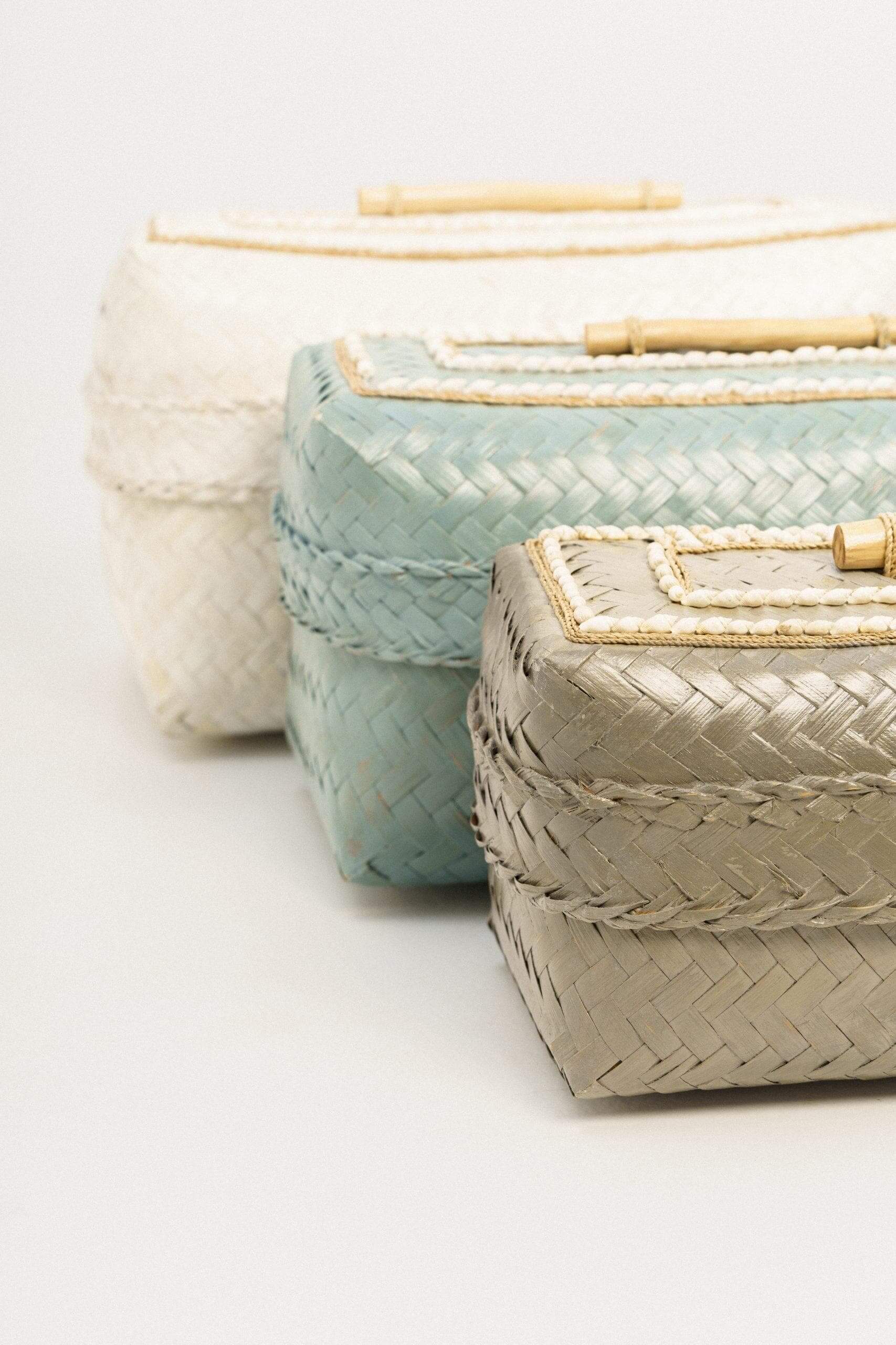 rattan custom organizer
