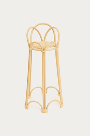 luxury rattan planter stand