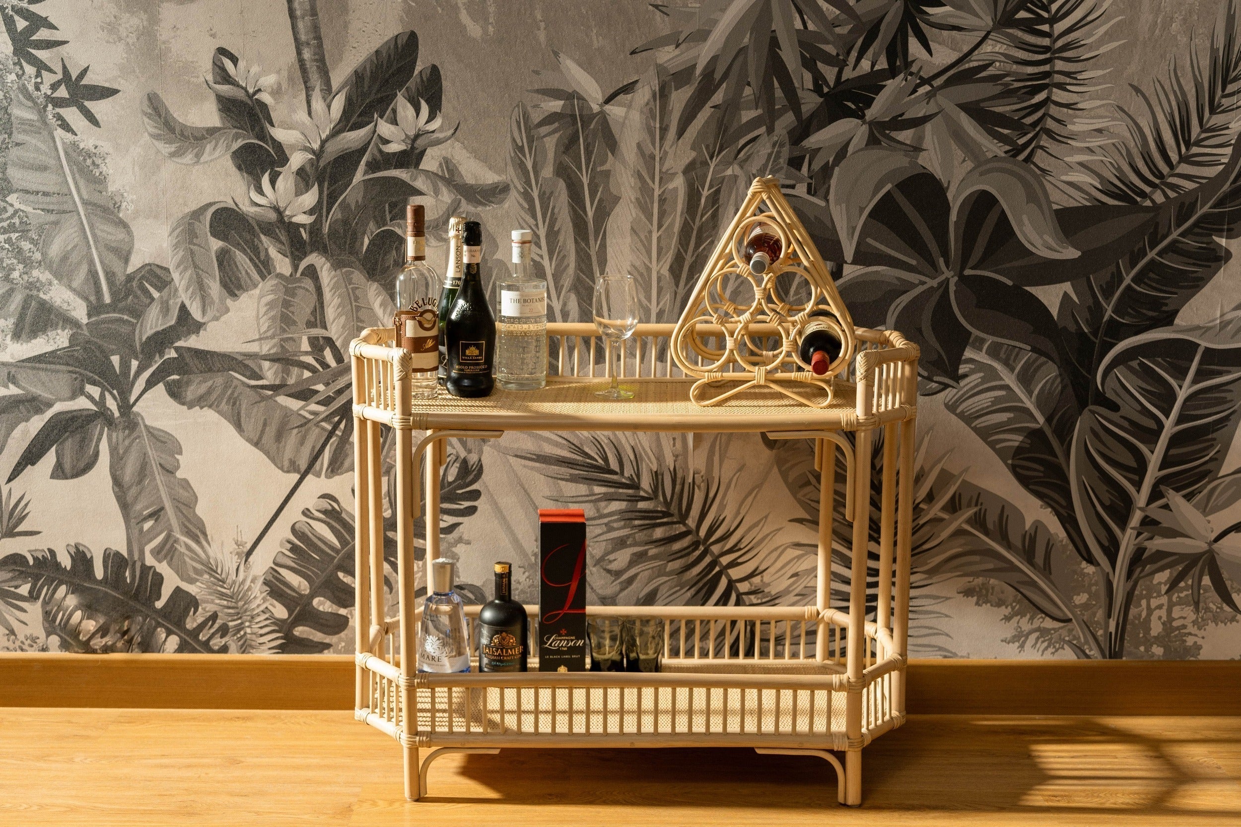 Rattan Console Table