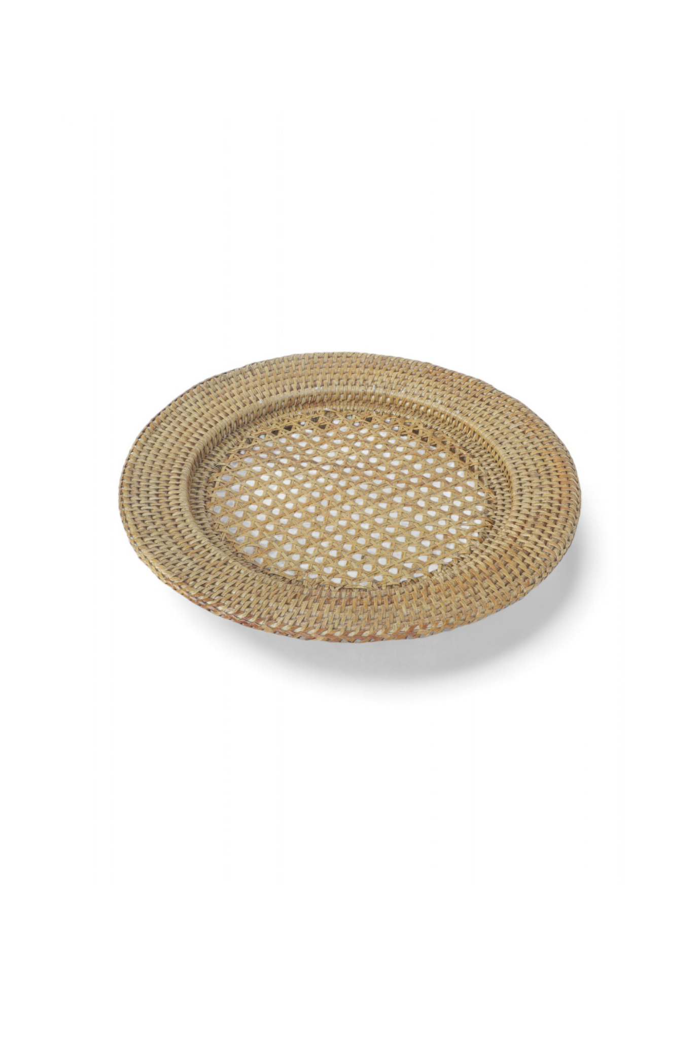 Round Rattan Charger