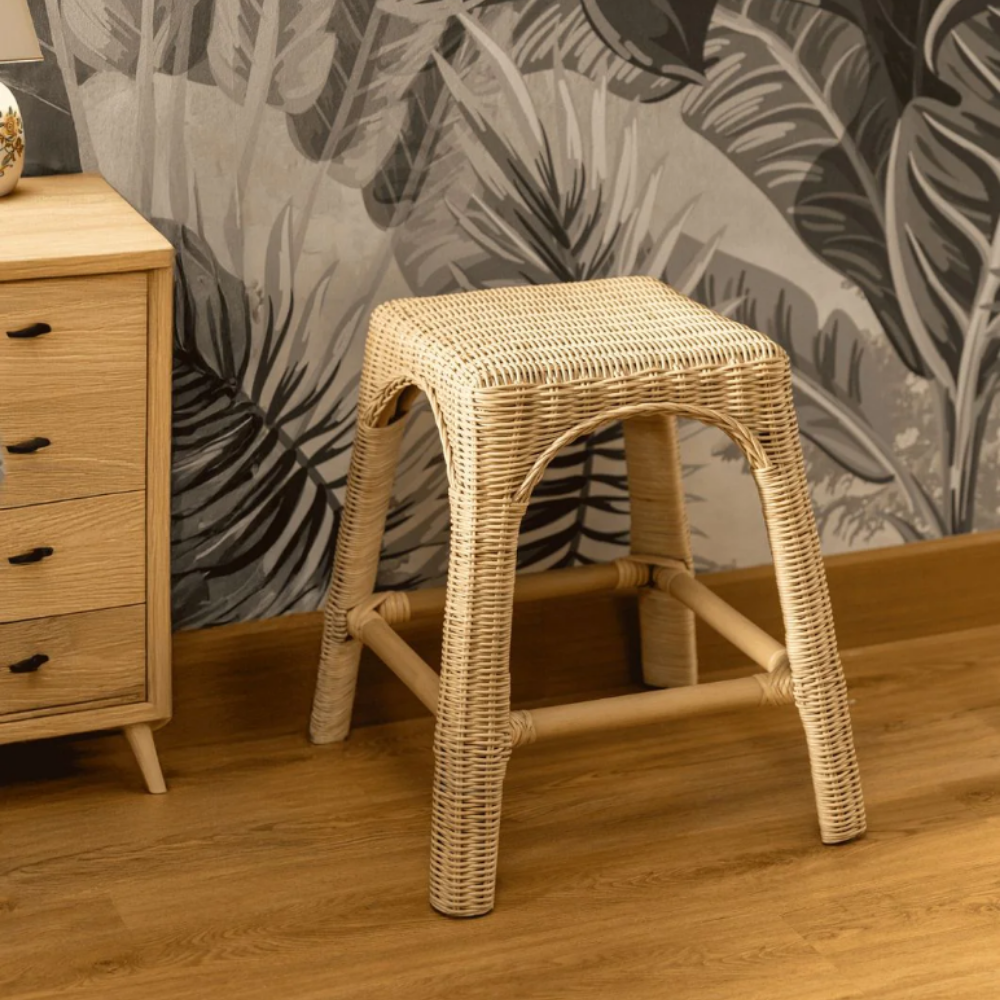 Budapest Rattan Stool