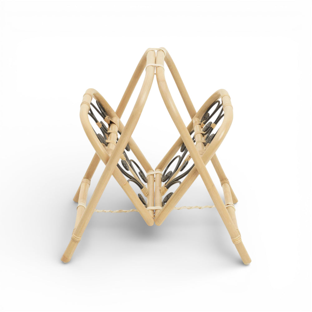 Peacock Foldable Magazine Rack