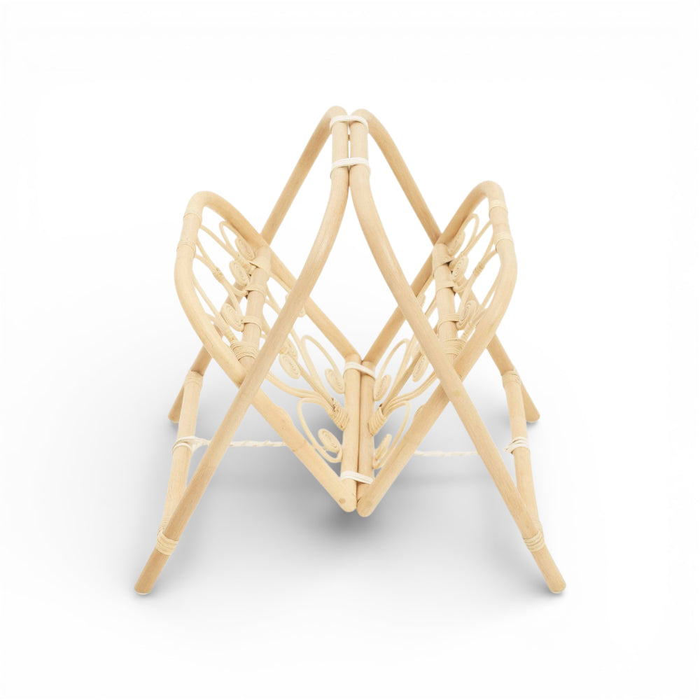 Peacock Foldable Magazine Rack