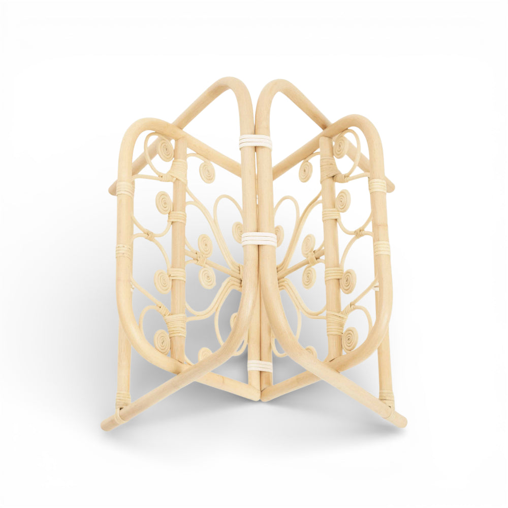 Peacock Foldable Magazine Rack