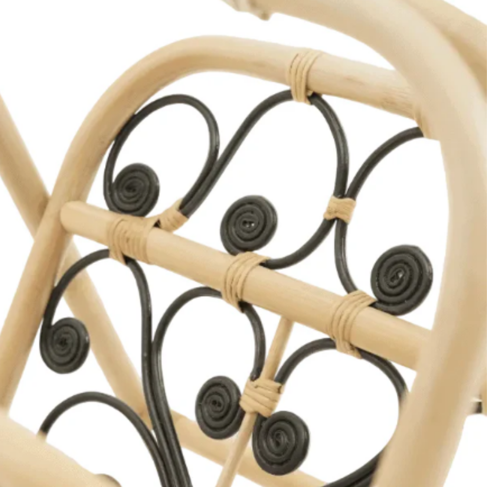 Peacock Foldable Magazine Rack