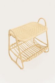 rattan coffee table