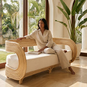 Bent sofa